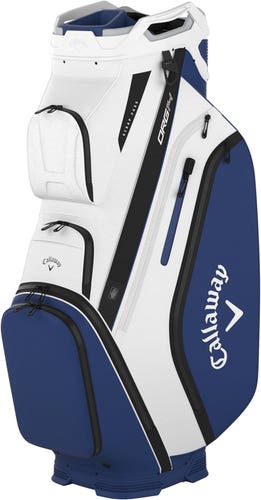 NEW Callaway Golf 2024 Org 14 White/Cobalt Blue Cart Golf Bag