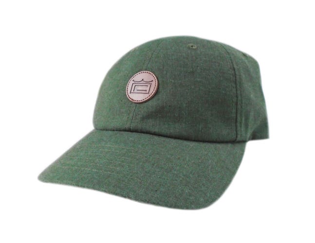 NEW Cobra Crown Slouch Deep Lichen Green Unstructured Adjustable Hat/Cap