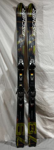 Fischer AMC 79 170cm 116-79-104 r=18m Skis Fischer FSX 11 Adjustable Bindings