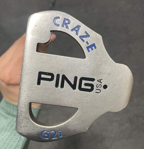Ping G2i Craze Putter 34” Right Handed NEW GRIP