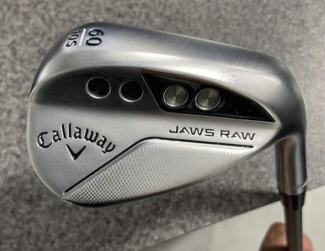 Callaway Jaws Raw 60 Degree Wedge Catalyst Graphite Right Handed