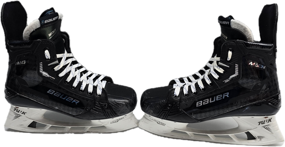 BAUER SUPREME MACH CUSTOM PRO STOCK SKATES 9 1/4 C USED NHL AHL(12097)