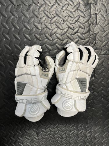 Used Maverik Medium M5 Lacrosse Gloves