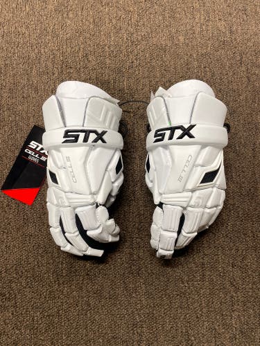 New STX 12" Cell III Lacrosse Gloves