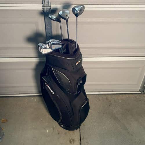 Ben Hogan & Callaway Mens Right Handed Golf Club Complete Set With Ogio Bag