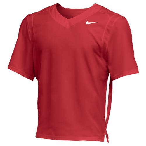 Nike Untouchable Speed Short Sleeve Lacrosse Jersey Men's Small Red 881252 $55