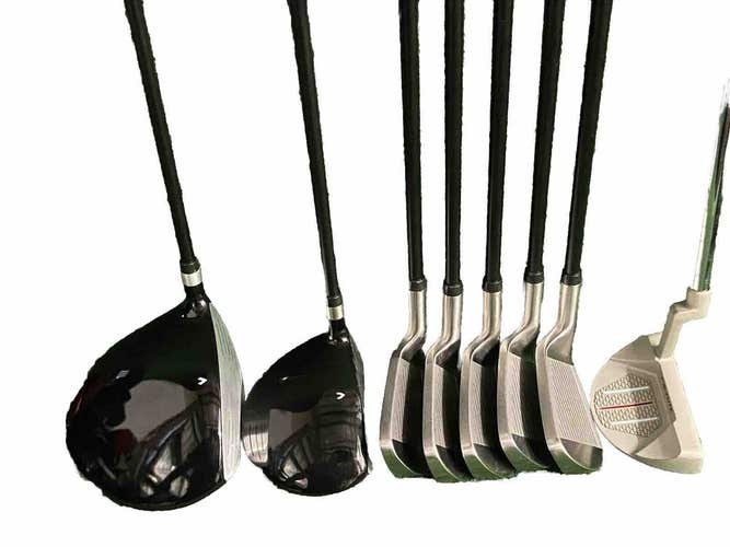 Top Flite Golf Combo Set 1w,3w,6-PW,Putter Senior Flex Graphite HC's Men RH NICE