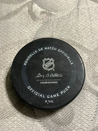NHL Florida Panthers Official Game Puck