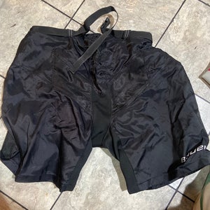 Black Used Large Bauer  Supreme Pant Shell