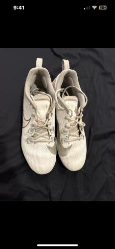 White Used  Nike Molded Cleats Vapor Edge 360 Cleats