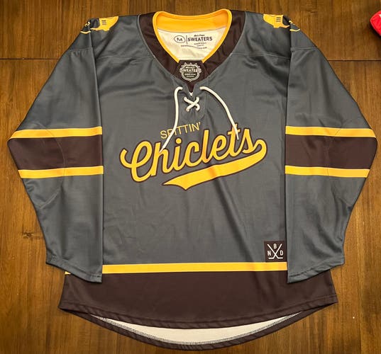 Spittin’ Chiclets Hockey Jersey Medium