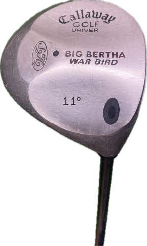 Callaway Big Bertha War Bird 11° Driver RCH 96 R Flex Graphite Shaft RH 44”L