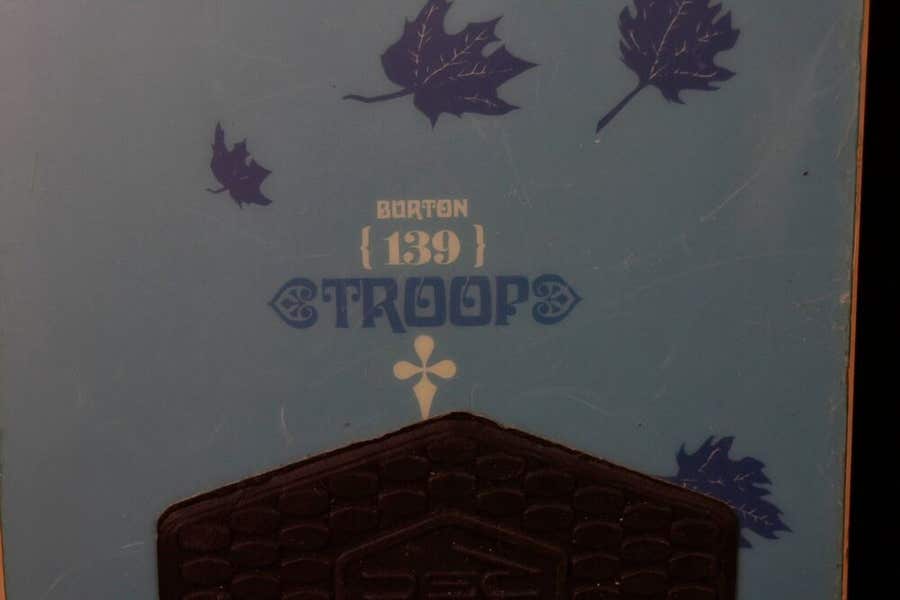メンテナンス済♪Burton TROOP 139 スノーボード BURTON TROOP SNOWBOARD SIZE 139 CM | SidelineSwap | Buy and