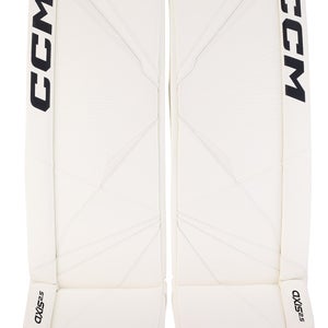NEW CCM Axis 2.5 Goal Pads, White, 30+1