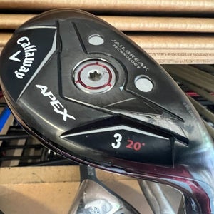 Callaway Apex 20* (3) Hybrid with Accra 90i Regular Flex 1902