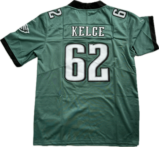 Jason Kelce Green Jersey - All Men Women Youth Size Available