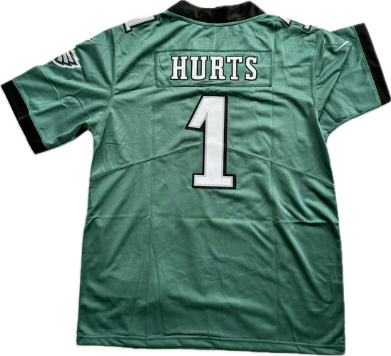 Jalen Hurts Green Jersey - All Men Women Youth Size Available