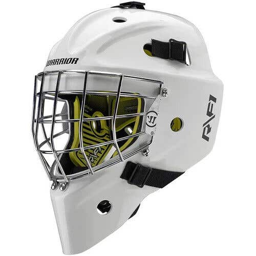 New Warrior Ritual F1 Goalie Mask hockey helmet senior small/medium goal ice S/M