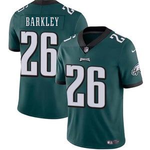 Saquon Barkley Green Vapor Limited Stitched Jersey-All Men Women Youth Size Available