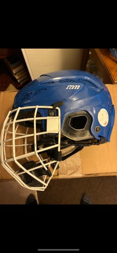 Hockey helmet small blue