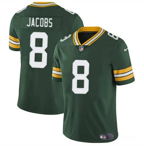 Josh Jacobs Green Vapor Limited Stitched Jersey-All Men Women Youth Size Available