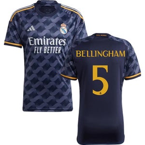 Real Madrid CF Jude Bellingham 2023-24 Away Jersey -All Men Women Youth Size Available