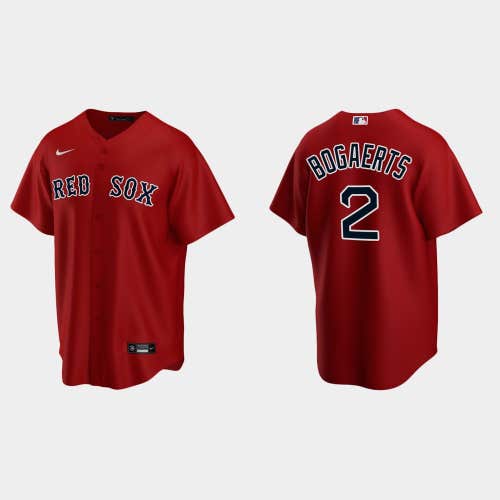 Boston Red Sox Xander Bogaerts Red Jersey -All Men Women Youth Size Available