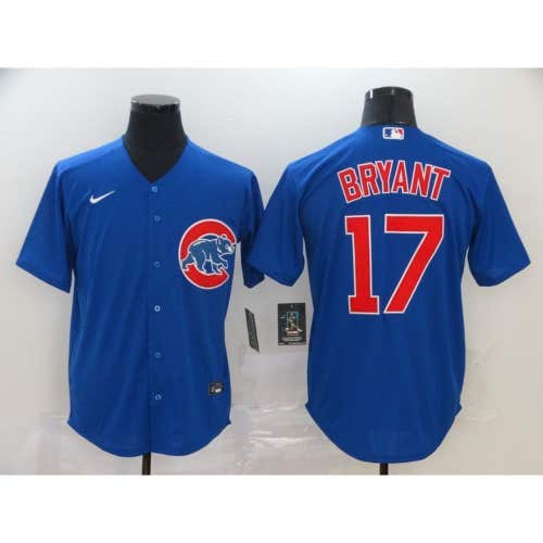 Chicago Cubs Kris Bryant Blue Jersey -All Men Women Youth Size Available