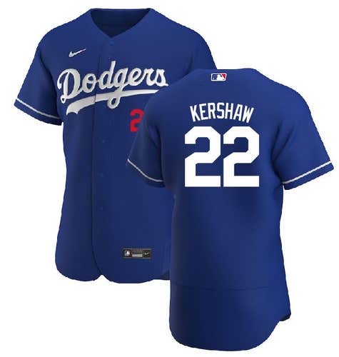 Los Angeles Dodgers Clayton Kershaw Royal  Jersey -All Men Women Youth Size Available