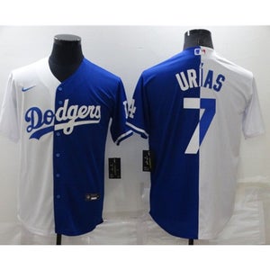 Los Angeles Dodgers Julio Urias White Royal Jersey -All Men Women Youth Size Available