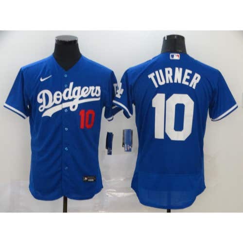 Los Angeles Dodgers Justin Turner Blue Elite Jersey -All Men Women Youth Size Available