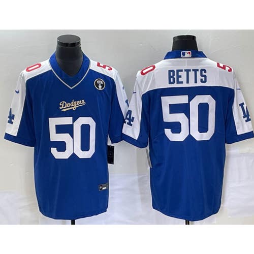 Los Angeles Dodgers Mookie Betts Royal Jersey -All Men Women Youth Size Available