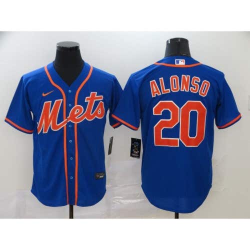 New York Mets Pete Alonso Blue Jersey -All Men Women Youth Size Available