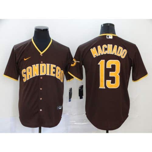 San Diego Padres Manny Machado Brown Jersey -All Men Women Youth Size Available