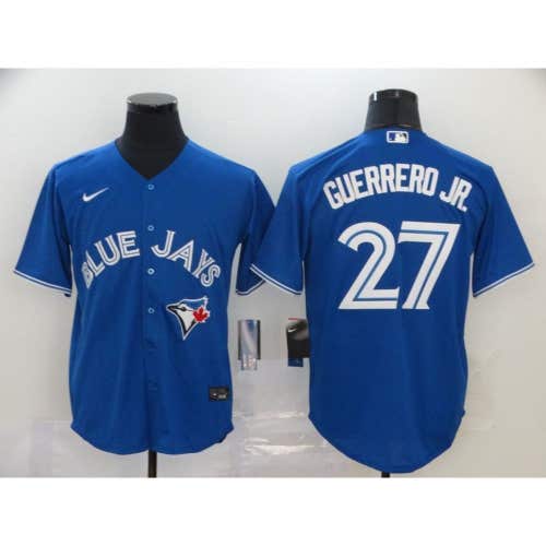 Toronto Blue Jays Vladimir Guerrero Jr. Blue Jersey -All Men Women Youth Size Available