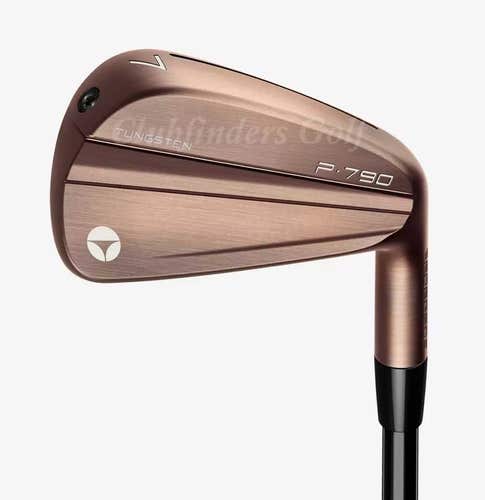 NEW TaylorMade P-790 Aged Copper Forged 4-PW Iron Set KBS Tour Lite Steel Stiff