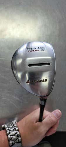 Used Adams Golf Tour Tight Lies 3 Wood Regular Flex Graphite Shaft Fairway Woods