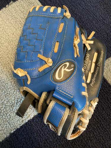Used Right Hand Throw Rawlings Pitcher's Player series Baseball Glove 10.5"