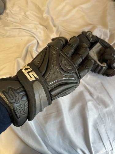 Used  STX Large Lacrosse Gloves