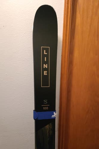 Used 2019 Unisex Line 187 cm All Mountain Supernatural Skis With Bindings