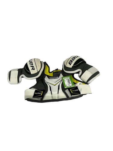 Used Bauer Supreme S170 Youth Md Hockey Shoulder Pads
