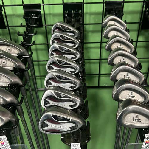Used Tommy Armour Royal Scot 5i-pw Regular Flex Graphite Shaft Iron Sets