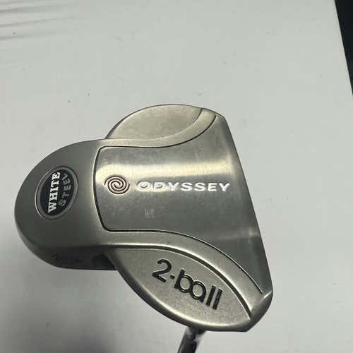 Used Odyssey 2 Ball White Steel Mallet Putters
