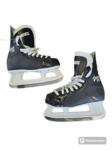 Used Ccm Champion 90 Junior 03 Ice Hockey Skates