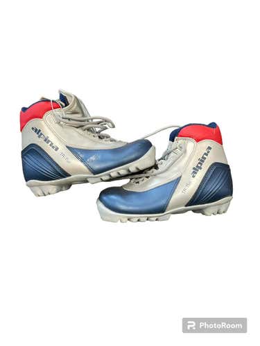Used Alpina Jr-01 Boys' Cross Country Ski Boots