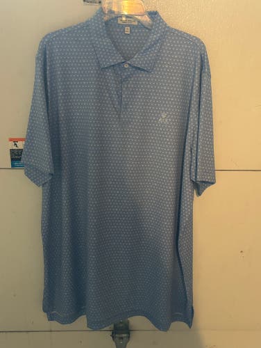 Blue Used Men's  Peter Millar Shirt