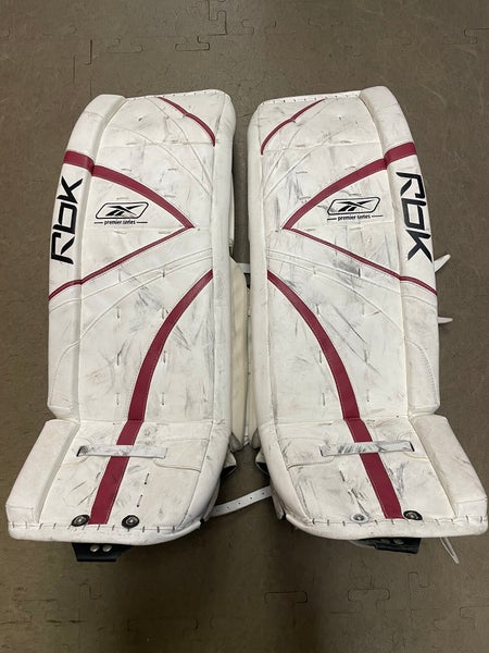 Used Reebok Regular Pro Stock Premier 1 Goalie Full Set - Coyotes
