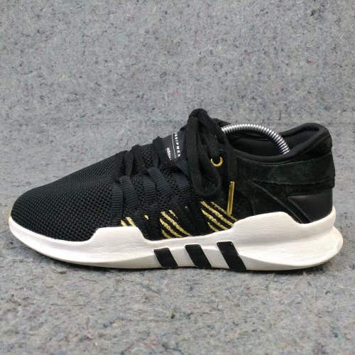 Adidas EQT Racing ADV Womens 7 Running Shoes Low Top Trainers Black Gold B37089