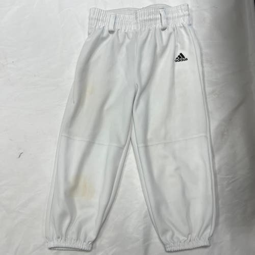 Adidas Used XS White Game Pants