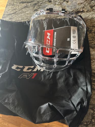 New CCM FV1 Full Shield/visor